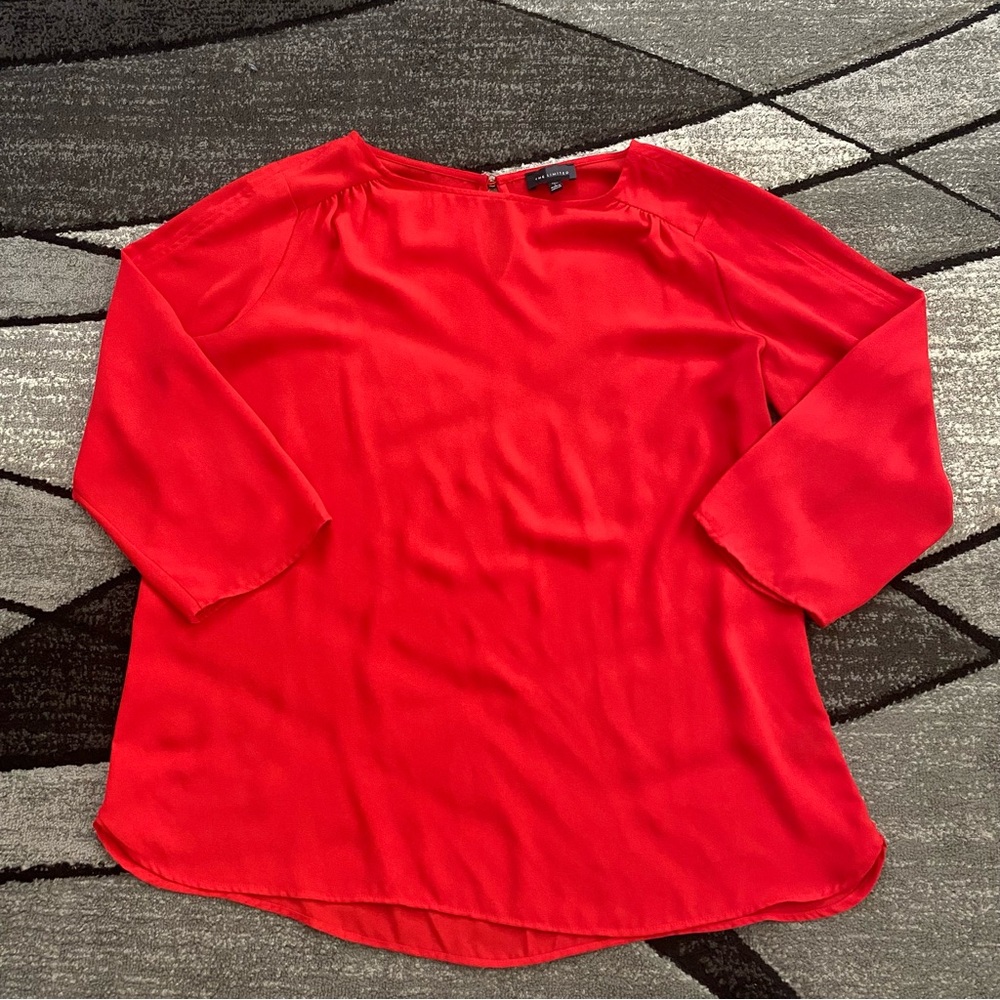 The Limited Vibrant Red Women's Blouse